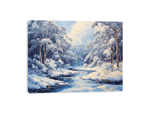 Snowy River Canvas Print