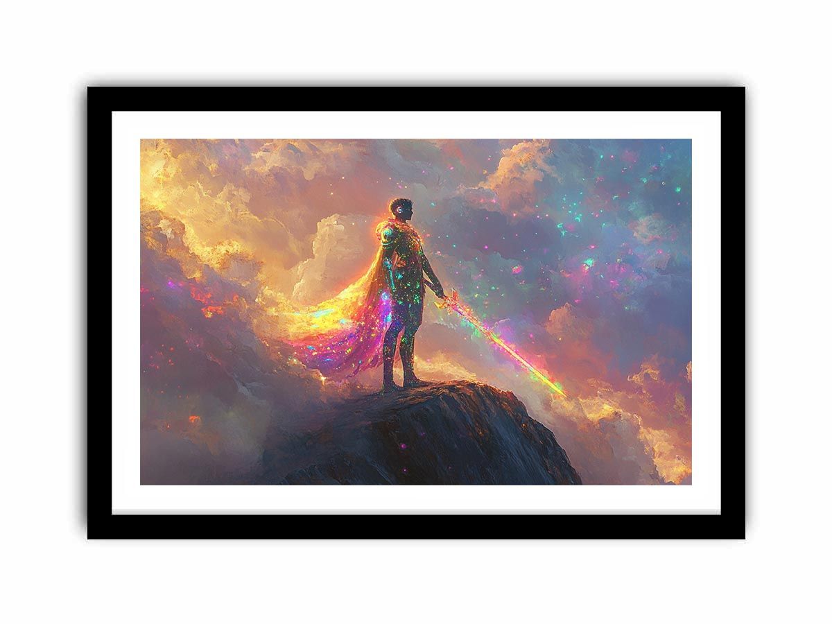The Timeless Defender  Art Print