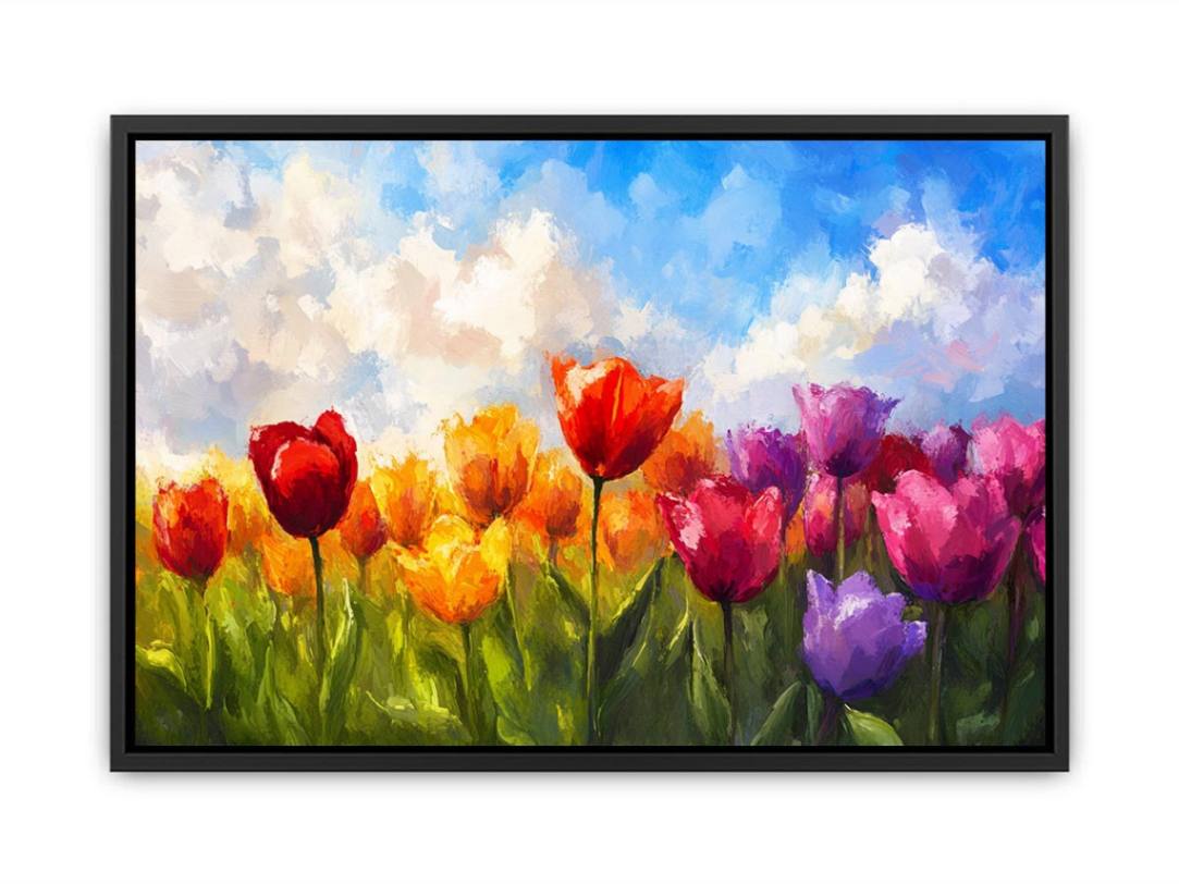 Vibrant Field   Painting