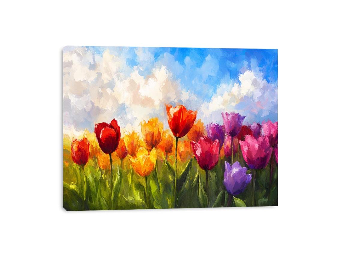 Vibrant Field  Canvas Print