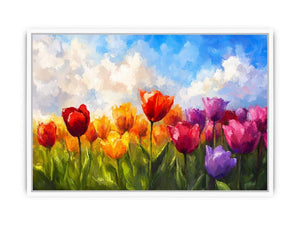 Vibrant Field  Framed Print