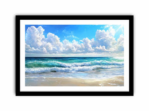 Endless Azure  Art Print