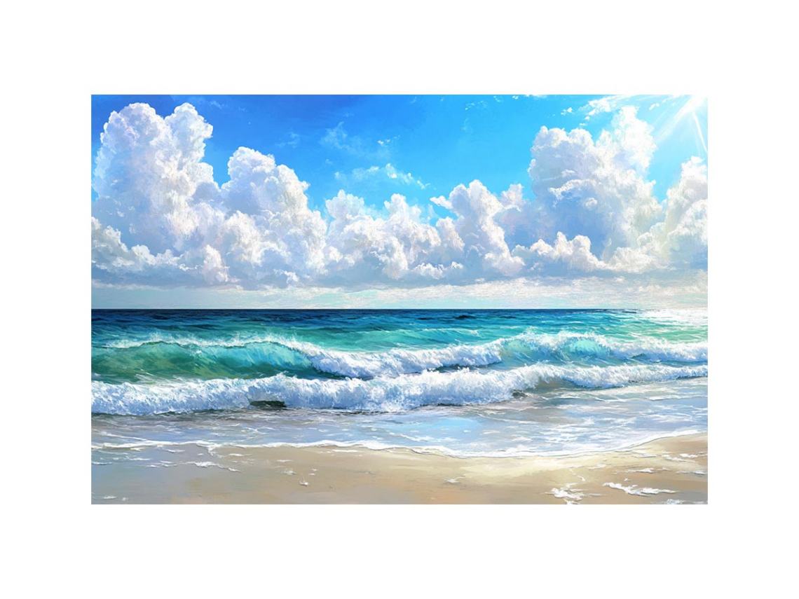 Endless Azure – Canvas Art Prints