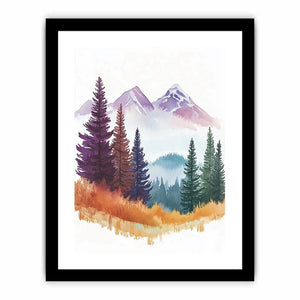 Misty Serenity  Art Print