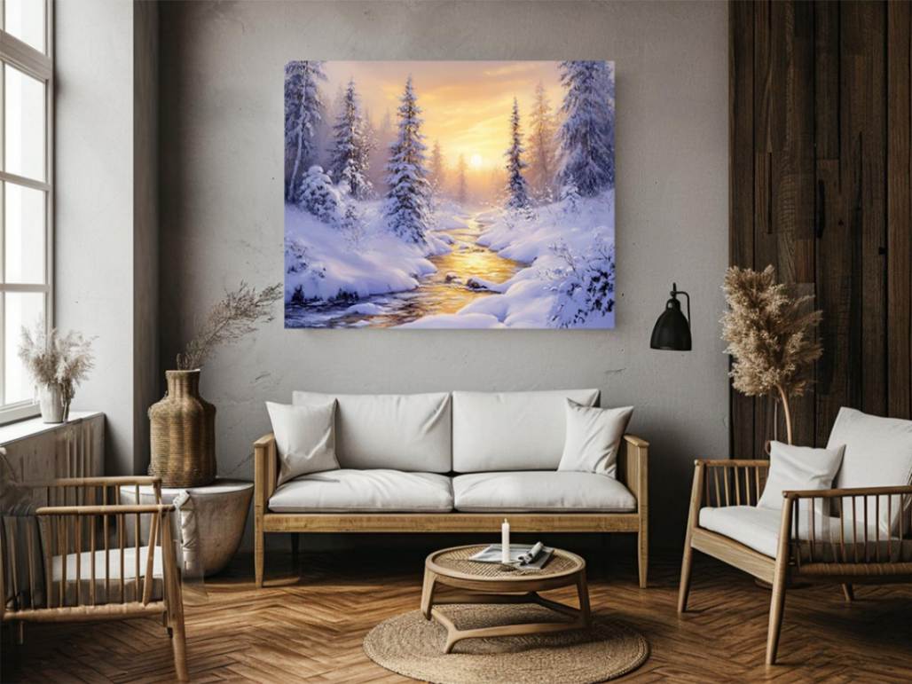 Landscape In Winter 