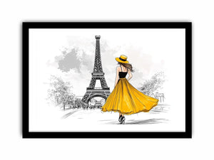 Belle Of The Tower  Art Print