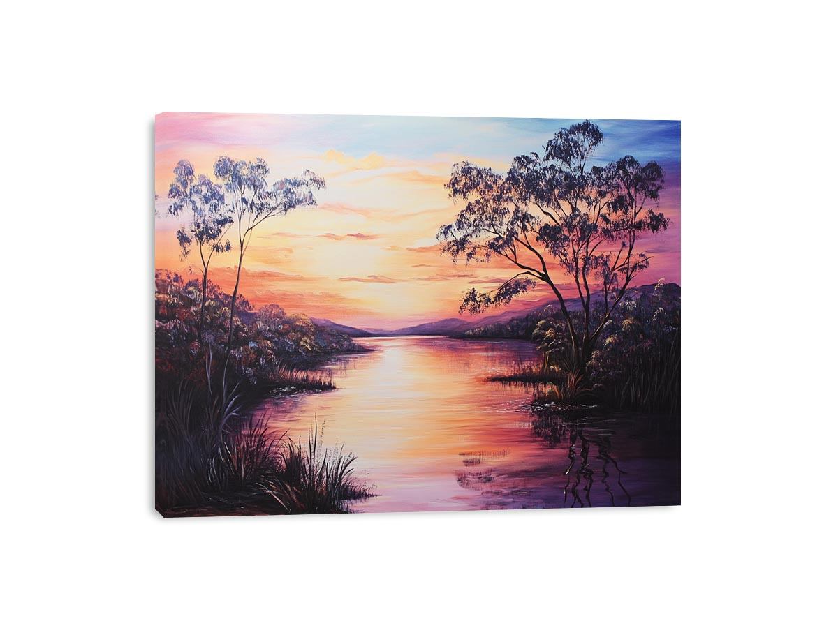 Burdekin River Canvas Print