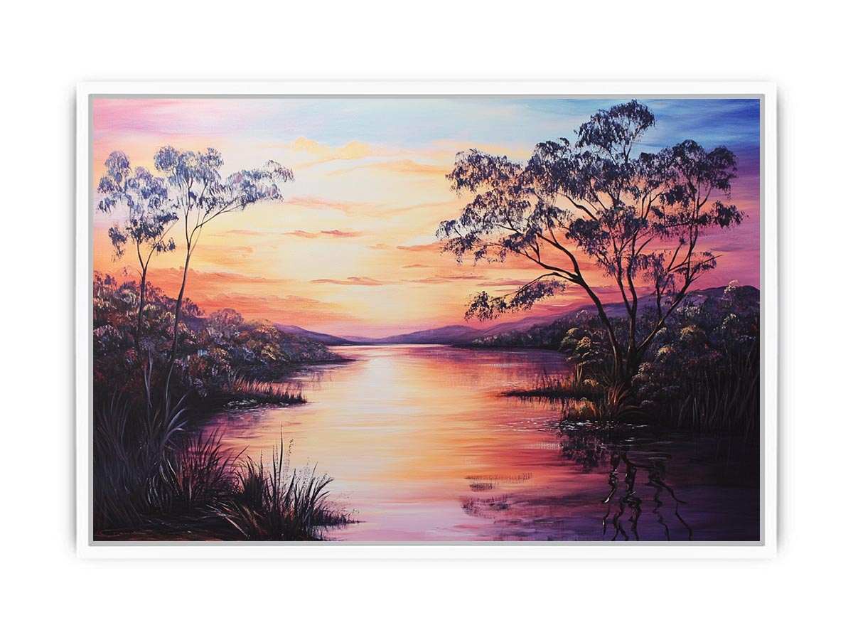 Burdekin River Framed Print