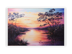 Burdekin River Framed Print