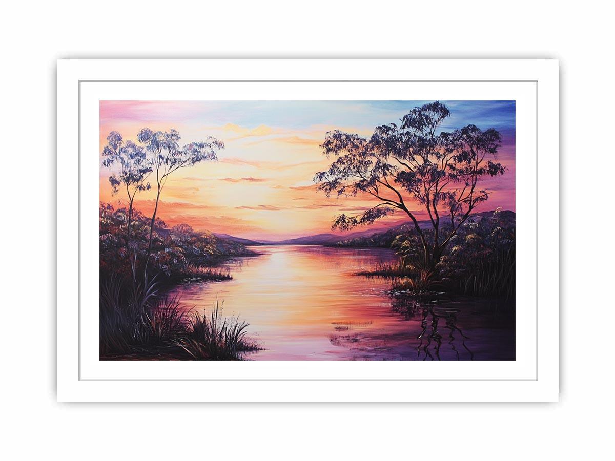Burdekin River Streched canvas