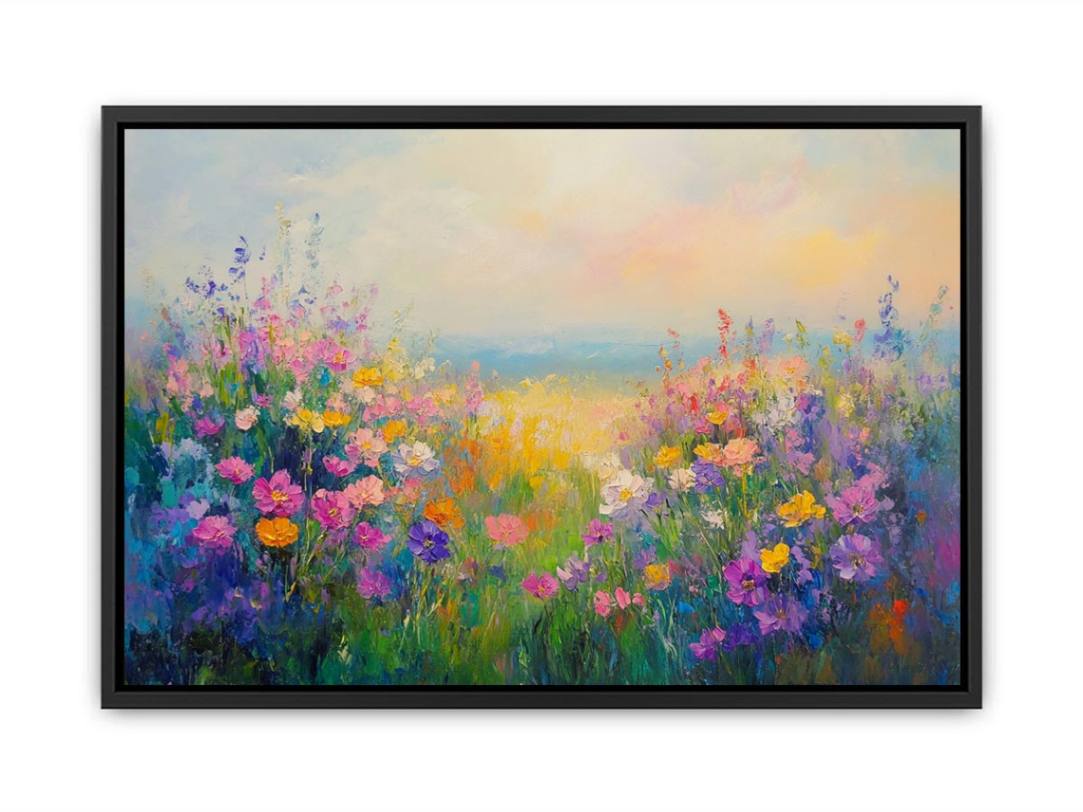 Symphony Of Wildflowers  Painting