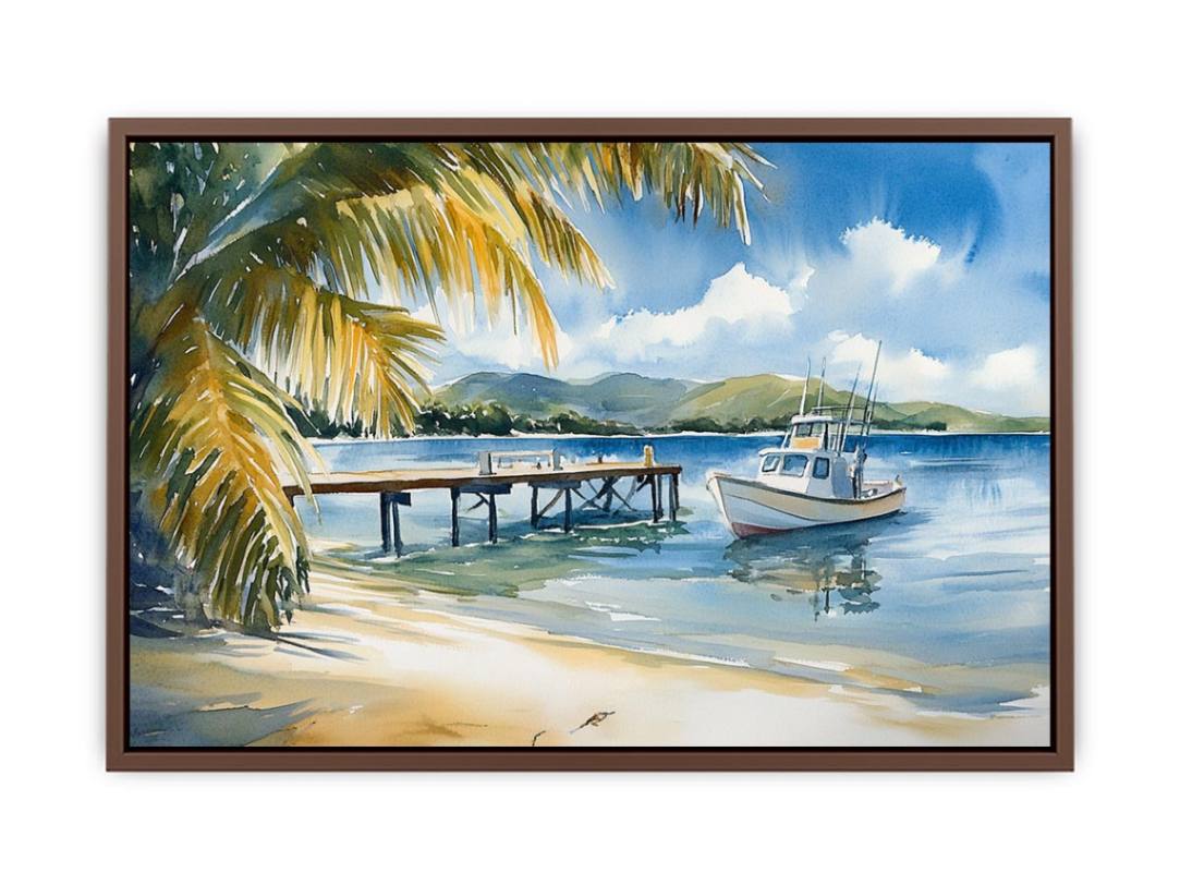 Sail Into Serenity  Poster