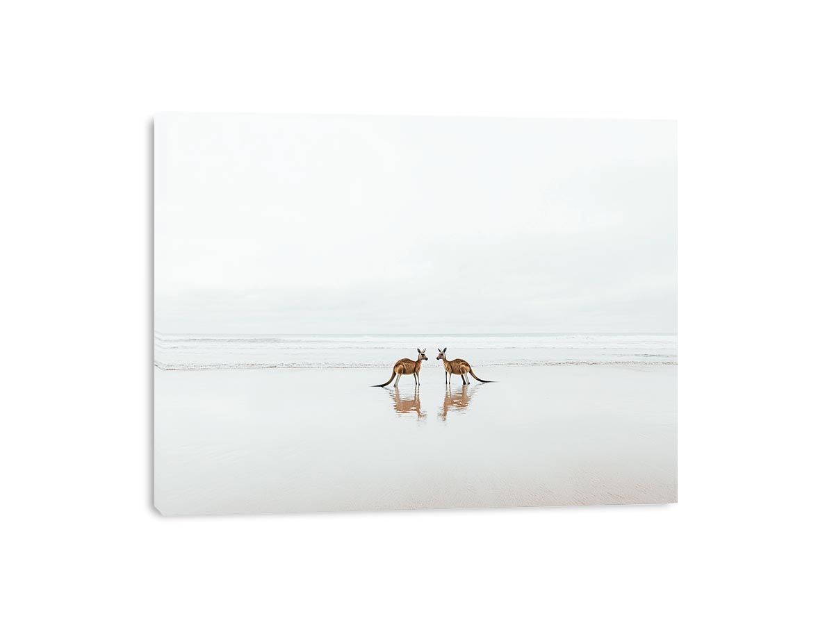 Moonlit Leapers Canvas Print