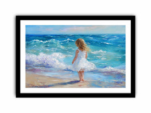 Infinite Azure Dreams  Art Print