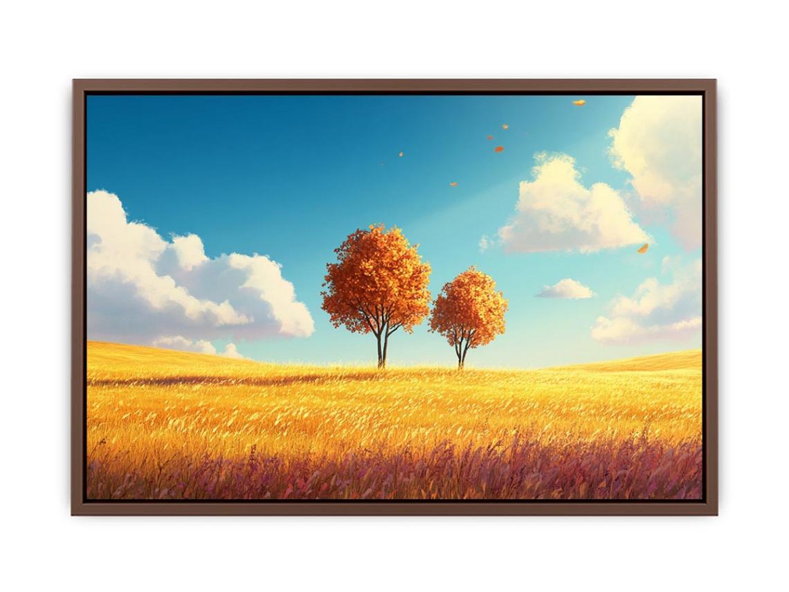 Autumn Embrace  Poster