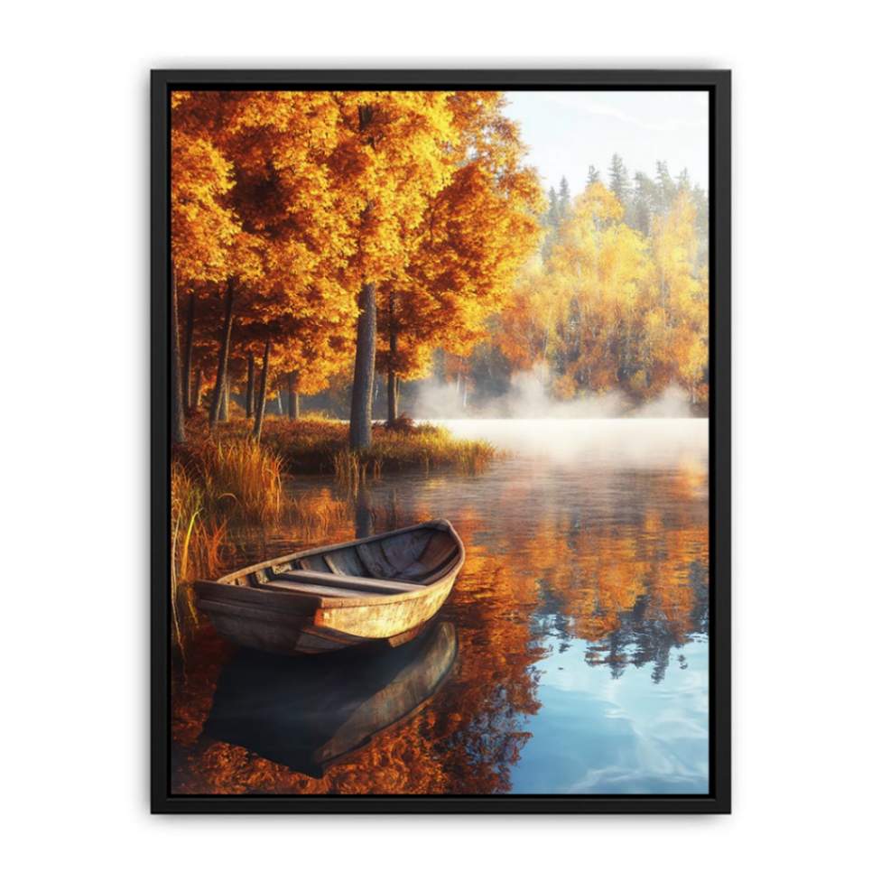 Autumn Lake   Painting