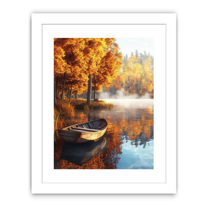 Autumn Lake  Streched canvas