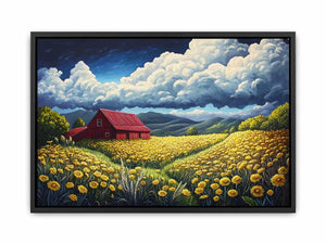 Valley House  Painting