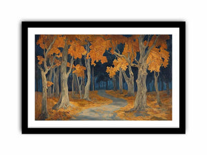 Whispering Foliage  Art Print