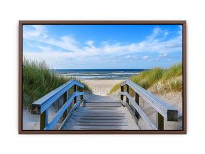 Whispering Beach Path  Poster