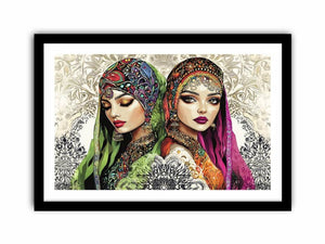Whispering Veil  Art Print
