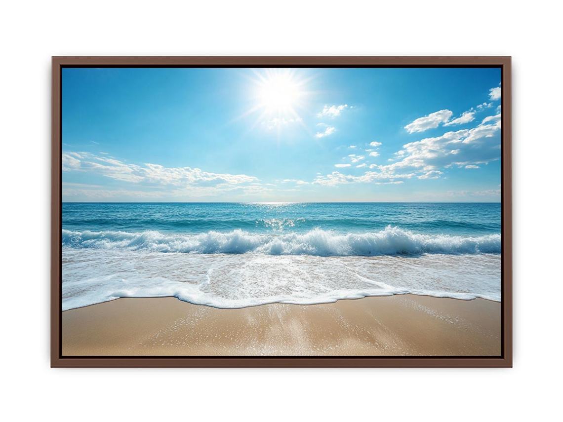 Beach Waves   Poster
