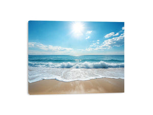 Beach Waves  Canvas Print