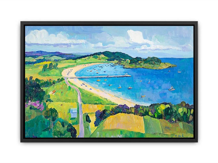 Beach At Hawker  Painting