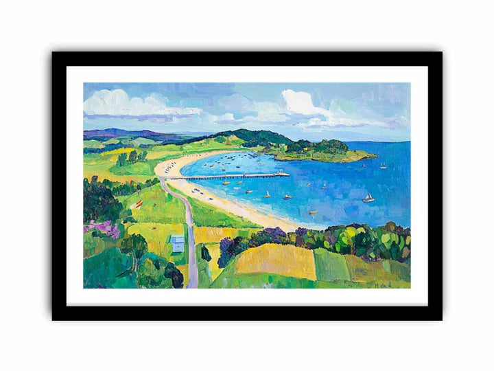 Beach At Hawker  Art Print