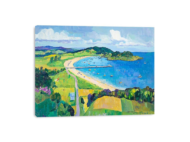 Beach At Hawker Canvas Print