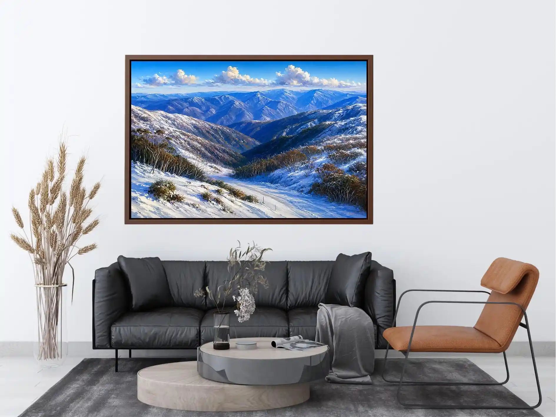 Mount Hotham Landscape Canvas Print