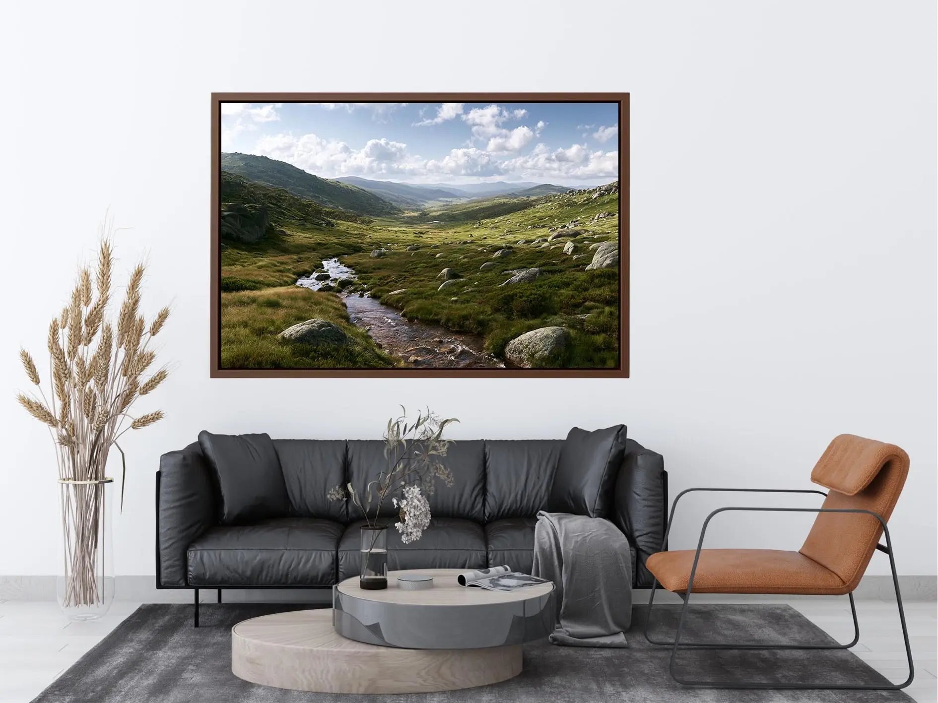 Kosciuszko National Park Landscape Canvas Print