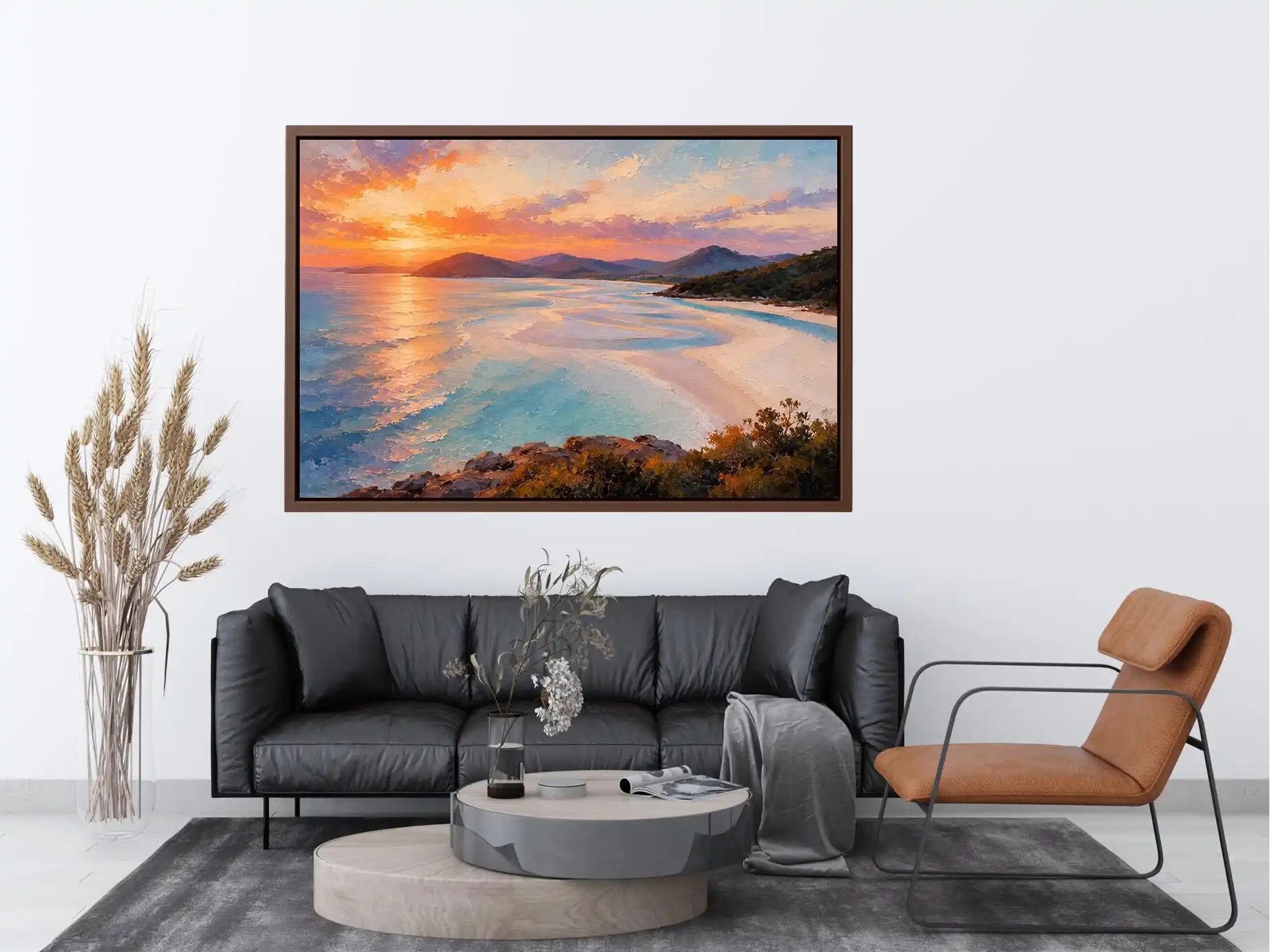 Whitehaven Sunset Canvas Print
