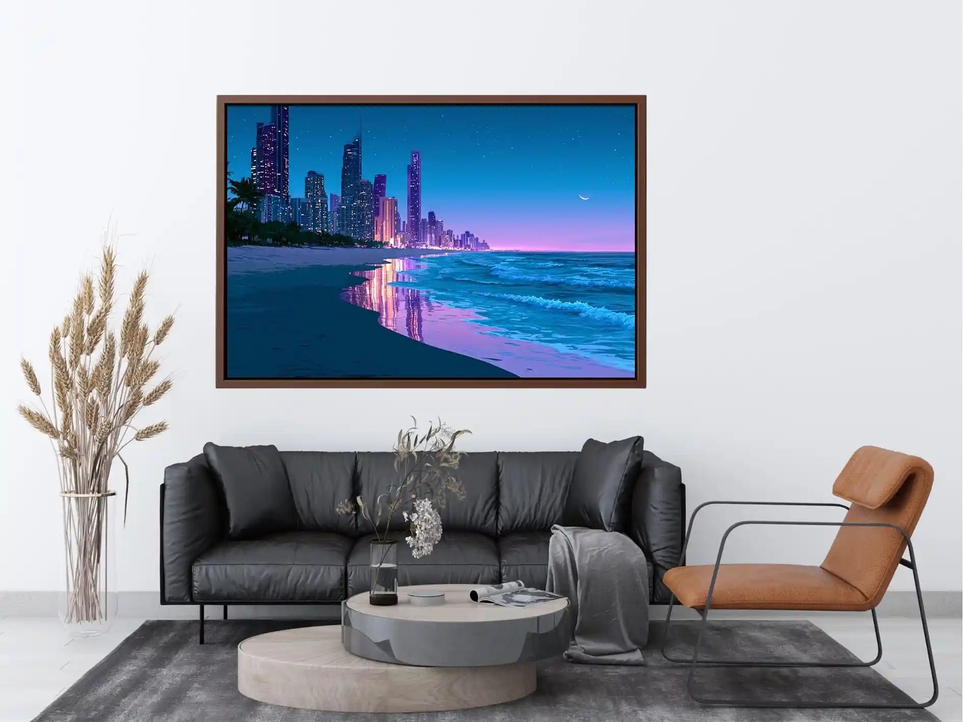 Moonrise surfers paradise
