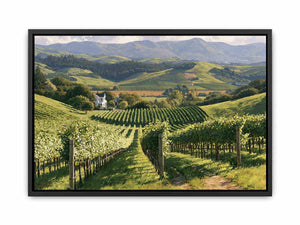 South Australia vineyard landscape wall art inspired by Australian wine country, available as canvas prints and framed wall art.