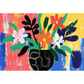 Matissee Inspired Bunch Of Flowers