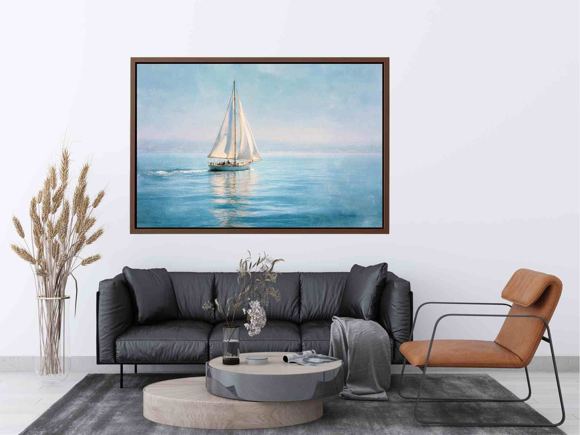 Sailboat In the sea