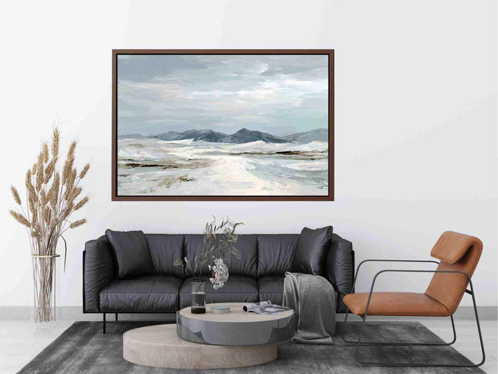 Echoes Through Minimalist Abstract