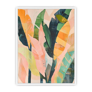 Banana Leaves Framed Print
