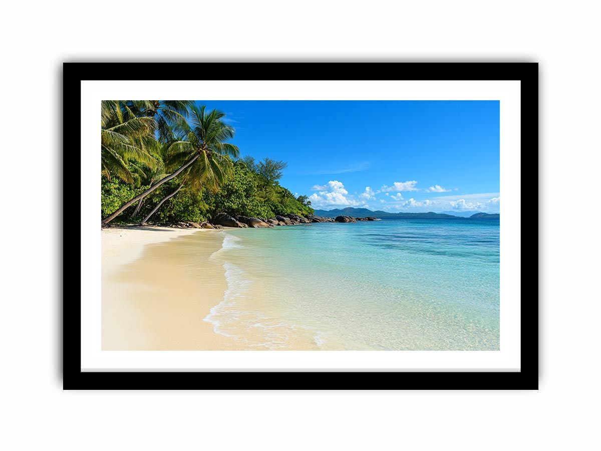 Tropical Beach  Art Print