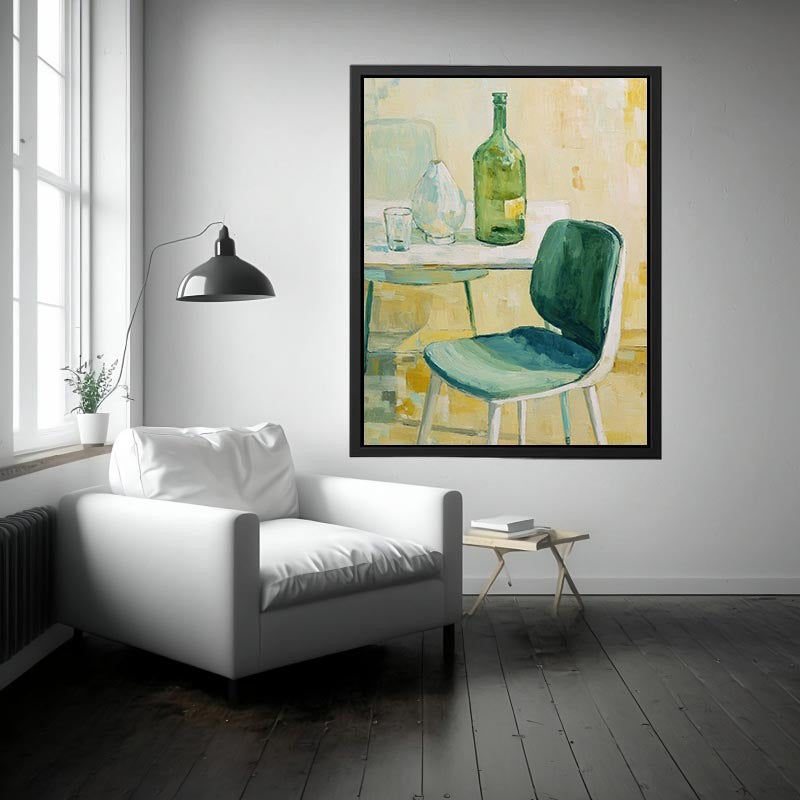 Bottle and Chair Silence