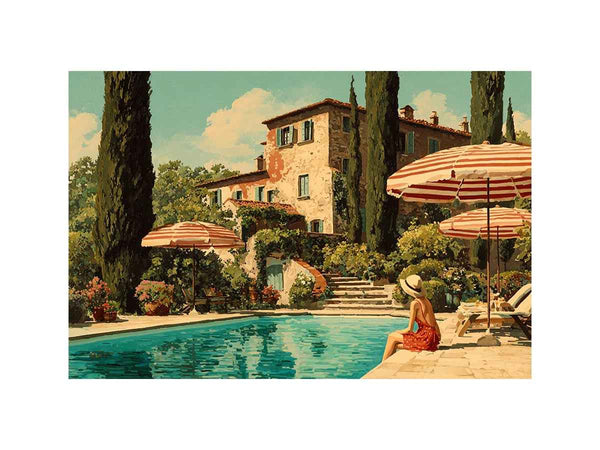 Vintage  Tuscan Villa