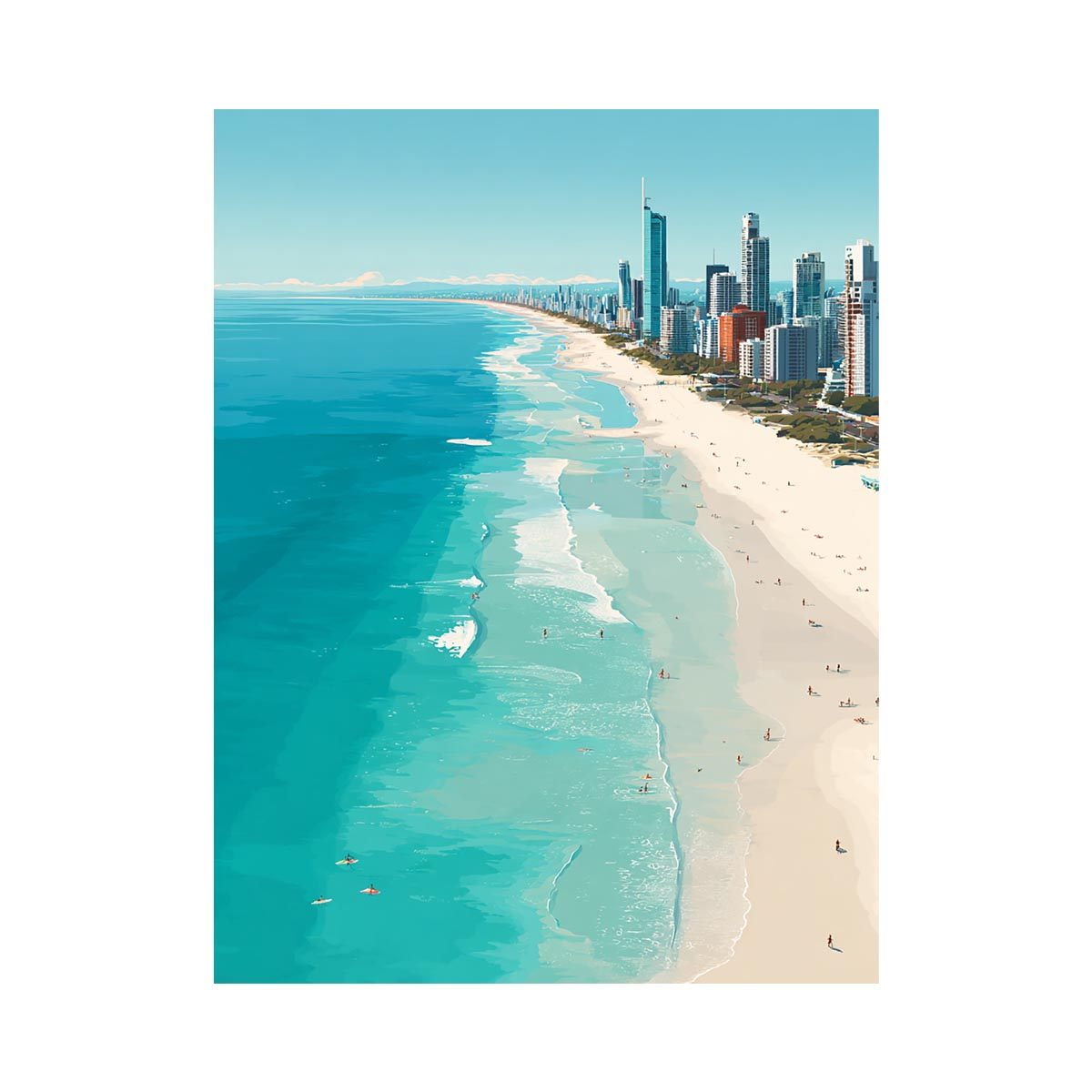 Gold Coast beach