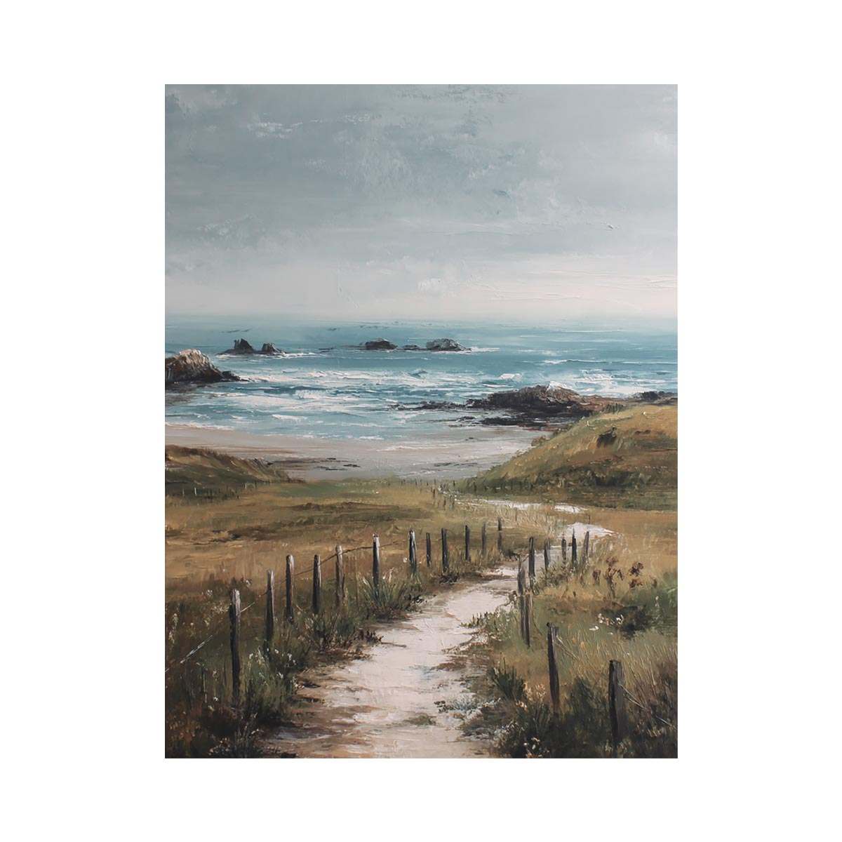 Coastal Dreams Abstract