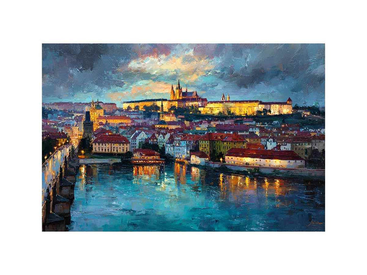 Prague City Painting