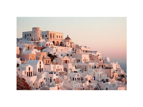 Buildigns in Santorini