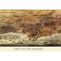 The City of Chicago, Circa 1892, map