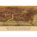 The City of Washington 1892 map