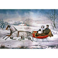 Currier & Ives Winter Scene