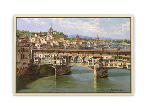 Ponte Vecchio Florence by Antonietta Brandeis  Art Print